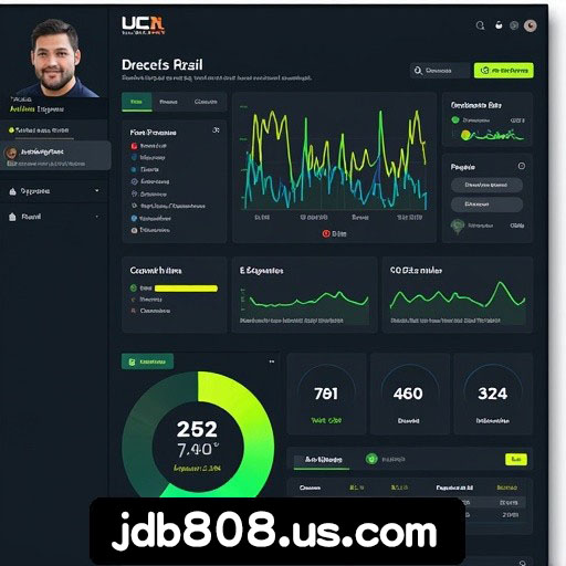 App jdb808 em Android e iPhone exibidos juntos