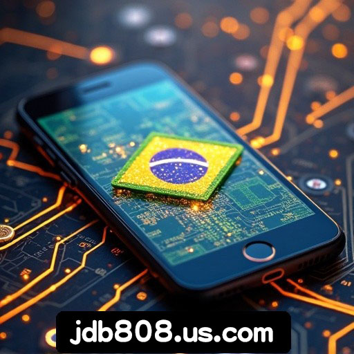 Tela inicial do app jdb808 no celular
